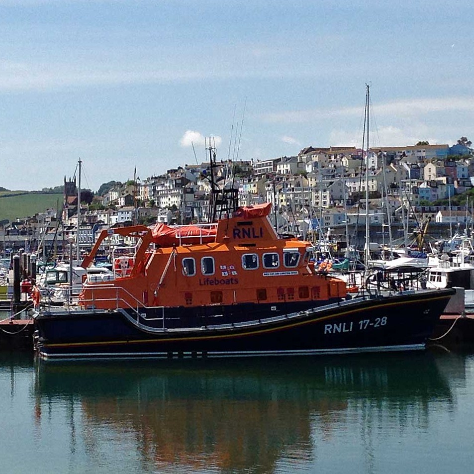 Brixham RNLI's Shannon Class Lifeboat Brixham's RNLI Lifeboat