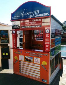 Funfish Trips Kiosk | Brixham Harbour