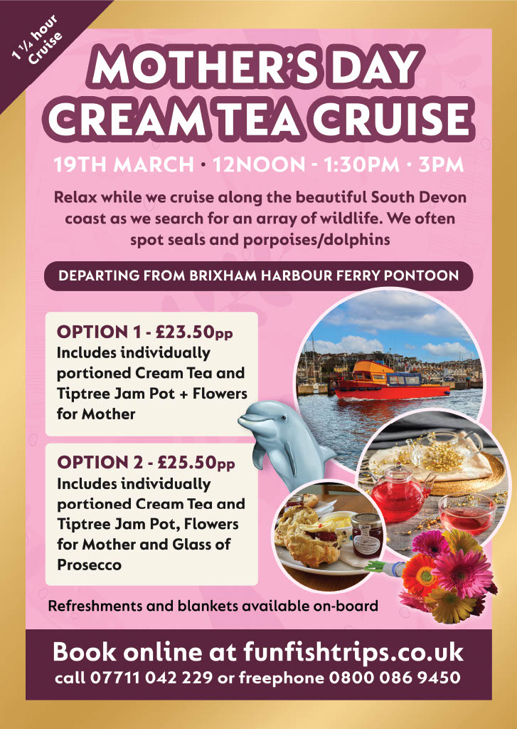 Mothers Day Cream Tea Cruise